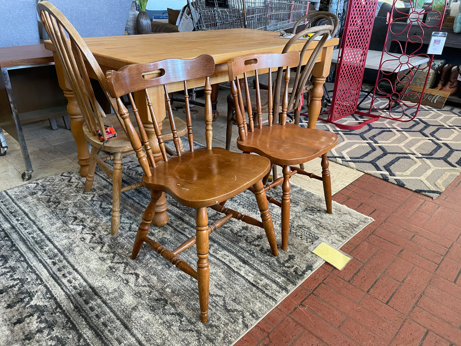 Wood kitchen or dining chairs 31465
