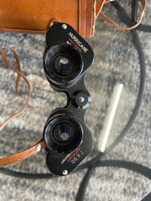 Hurricane binoculars 7x50 with case 31477