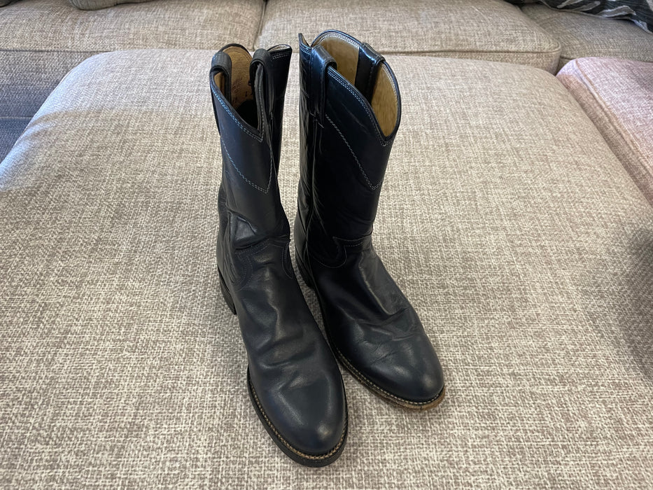 Justin size 7B all leather boots 31481