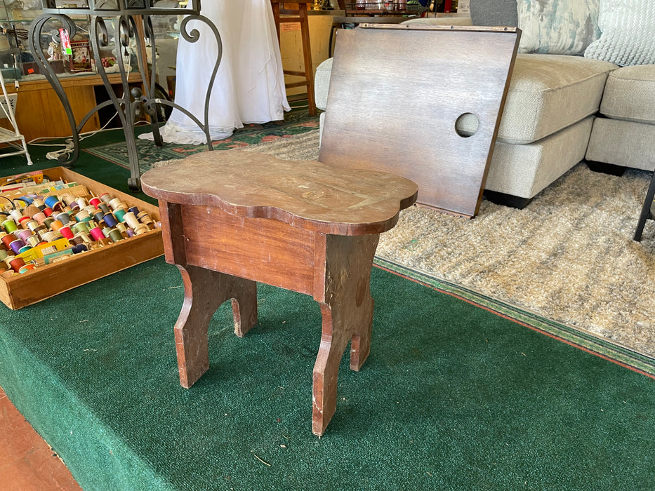 Small wood bench 33140