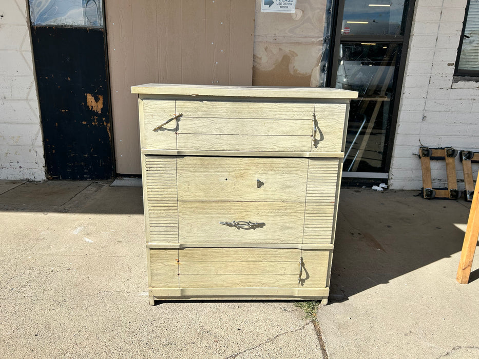 Mid century 4 drawer chest dresser 33926