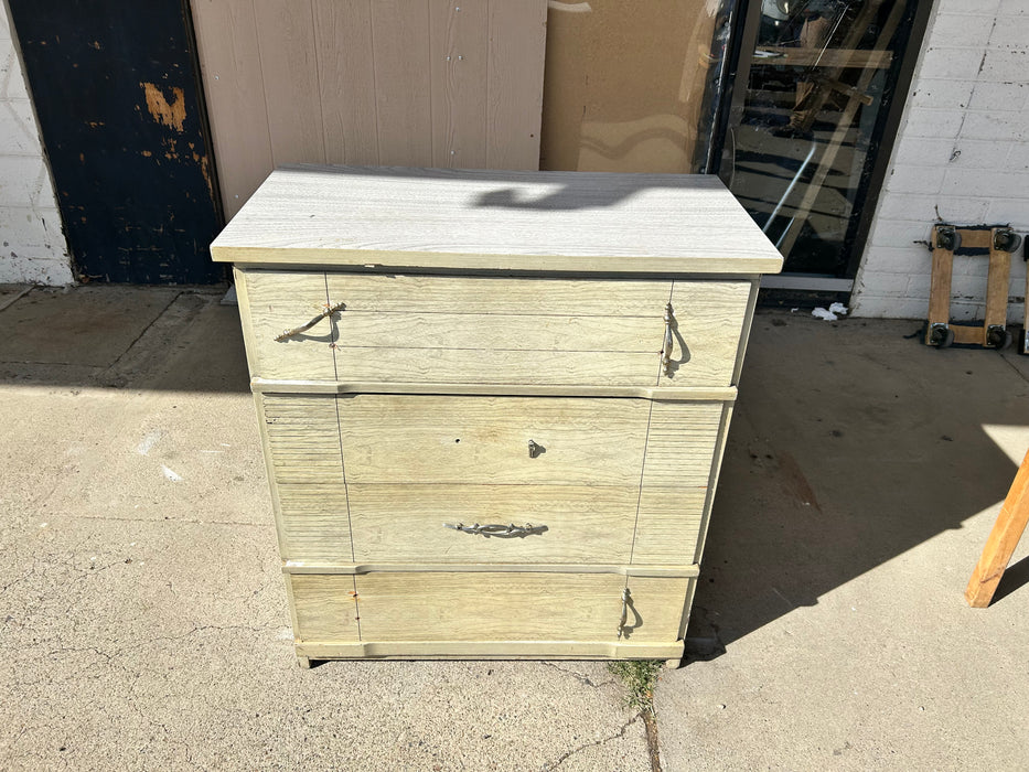 Mid century 4 drawer chest dresser 33926