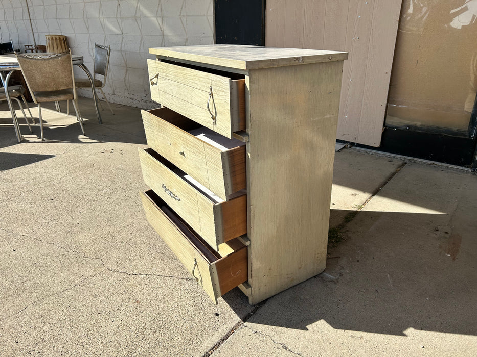 Mid century 4 drawer chest dresser 33926