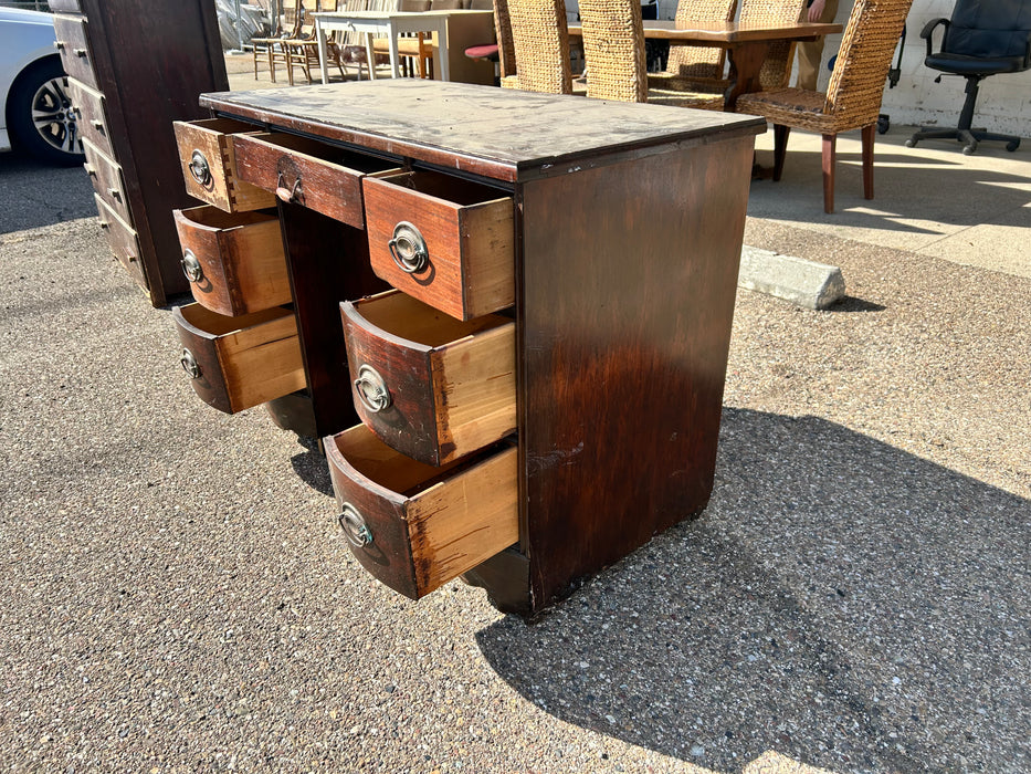 Wood 7 drawer student desk 33929