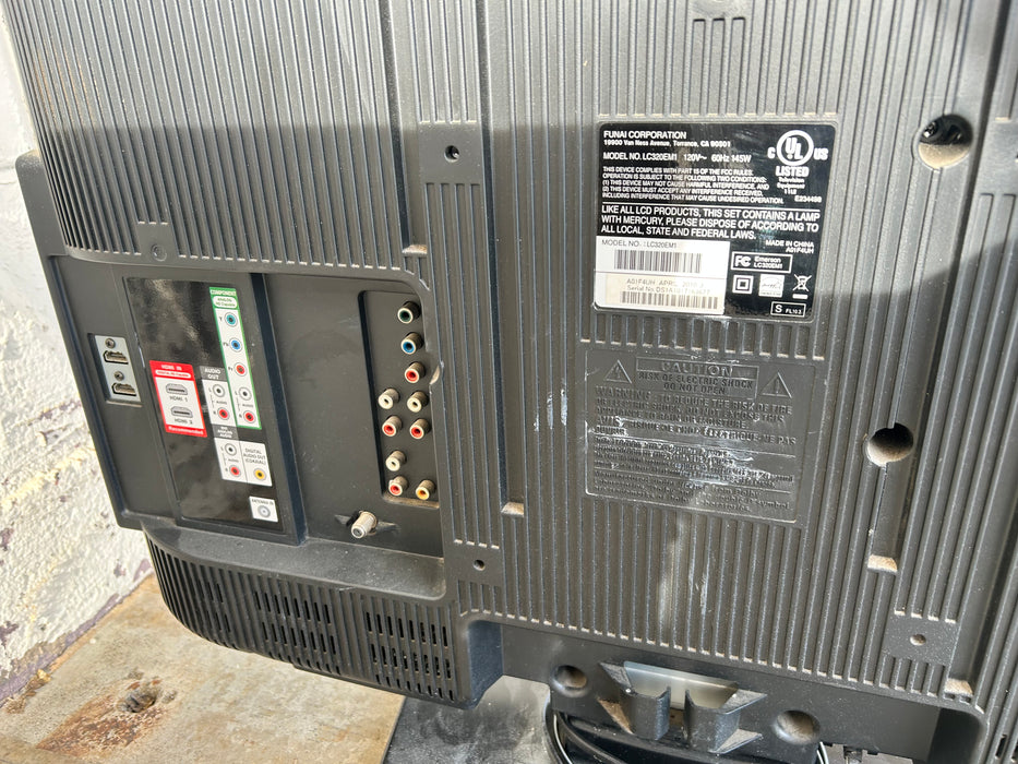 35" Emerson TV with remote 33949