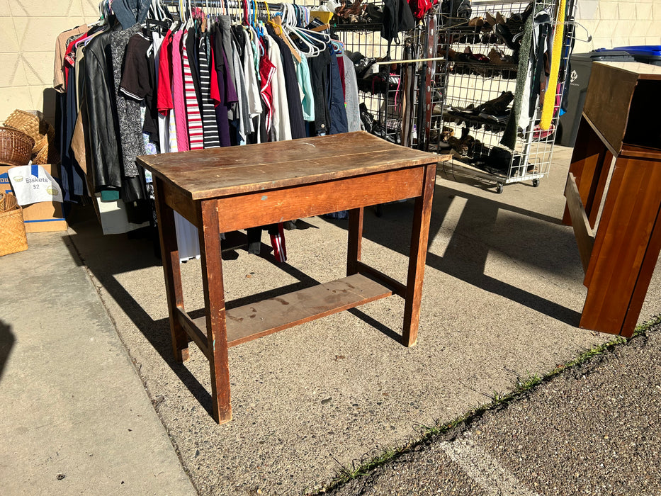 Wood work table desk 33983