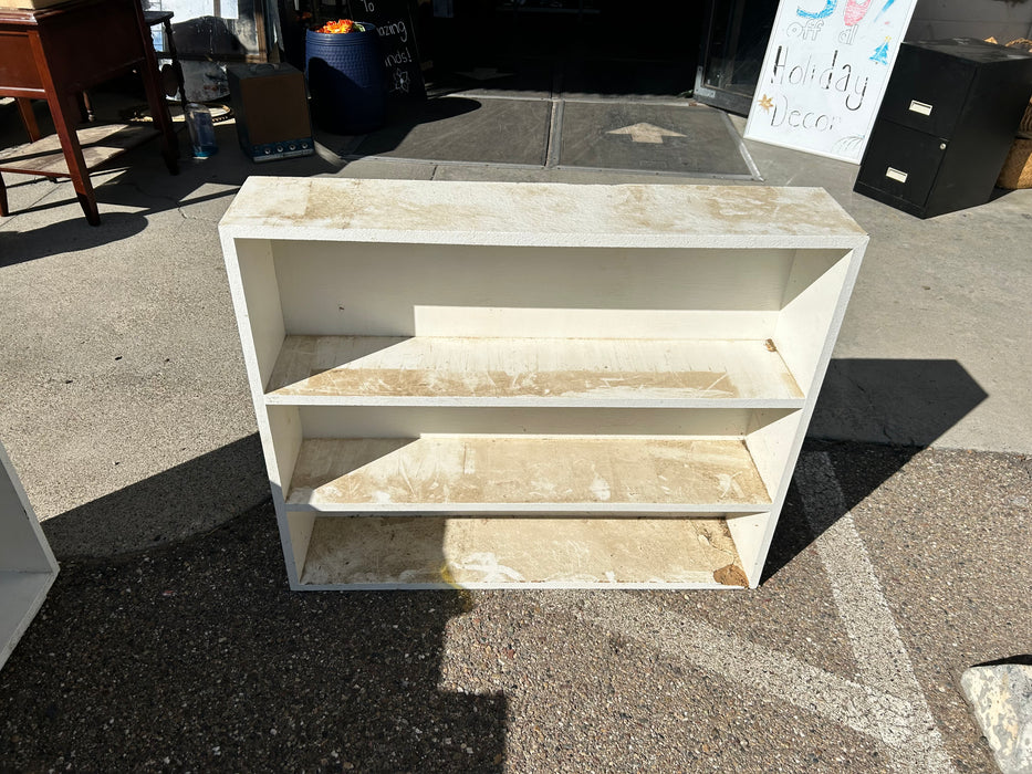 Small white bookcase bookshelf book case/shelf 33976