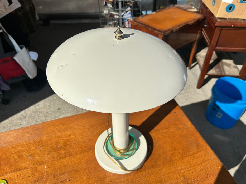 White table lamp 33986