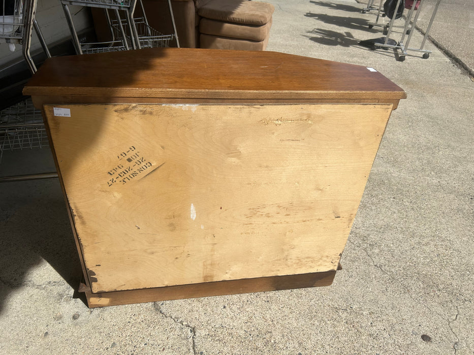 Wood one door cabinet 34391