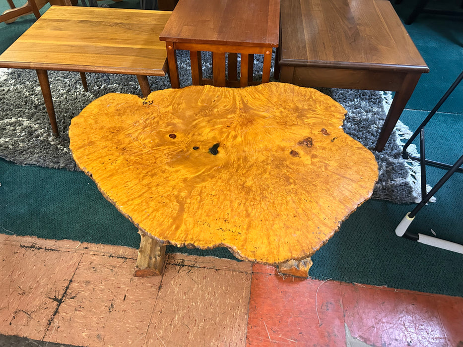 Wood live edge coffee table 33858