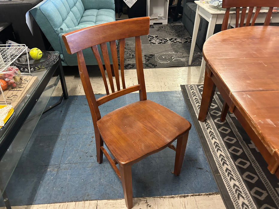 Dining table with 4 chairs and 2 leaves 5pc set 34414