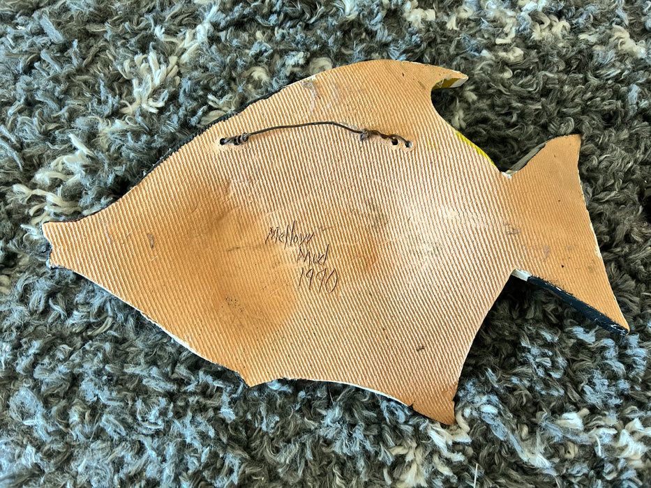 Wall hanging angel fish 33886