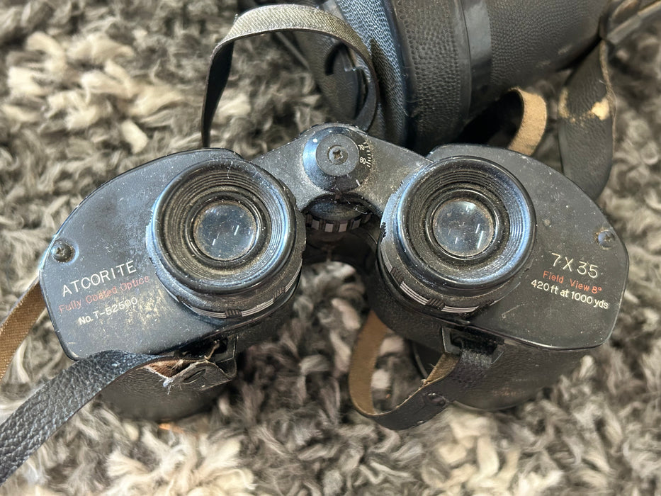 Vintage atconite binoculars 33901
