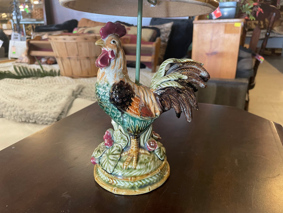 Rooster candle lamp 33002