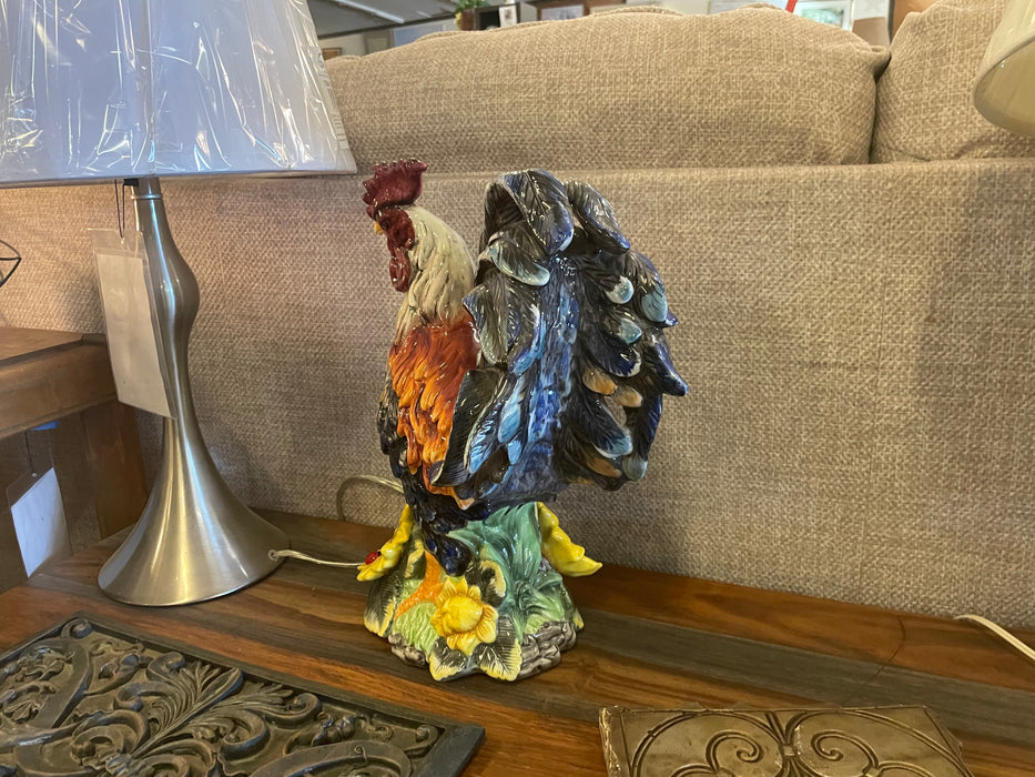 Rooster with sunflower decor 33005