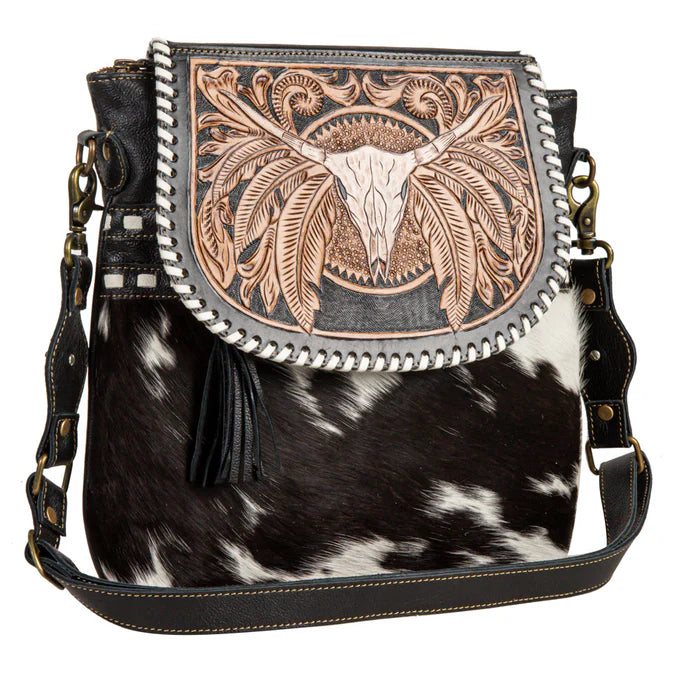 Spirit Of The Herd HandTooled Bag NEW MY-S-7956