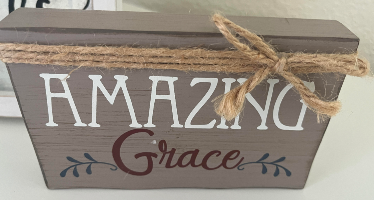 Amazing Grace sign GW-326010
