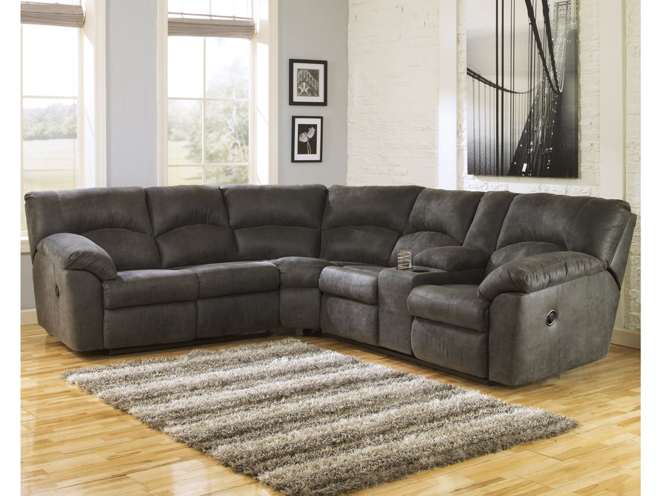 Ashley Tambo 2-Piece Manual Reclining Sectional Sofa/Couch NEW AY-27801S1 (2780148,2780149)