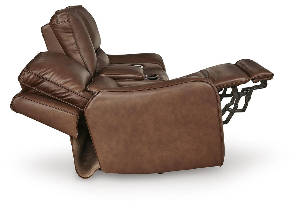 DeepWakes Power Reclining Loveseat with Console