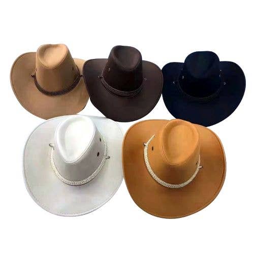 Cowboy Hats - 5 Assorted