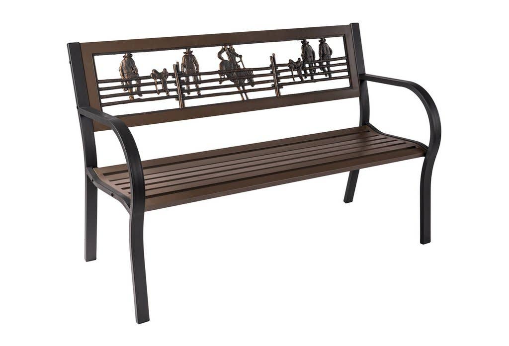 Cowboy Rodeo Bench (2-tone steel)