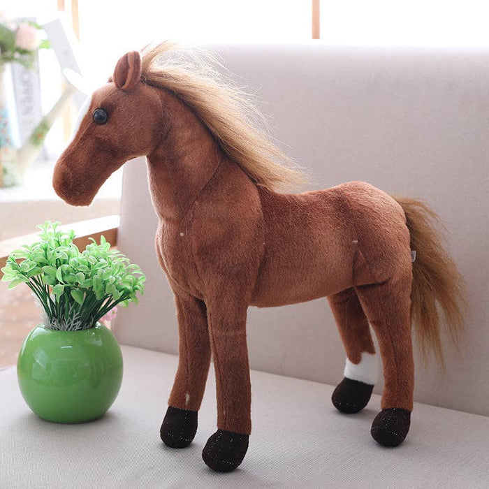 Kawai - Plush Horse Toy: American