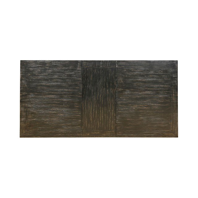 Sania 7 Pc Dining Table Set Antique Black