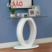 LODIA III White Sofa Table, White image