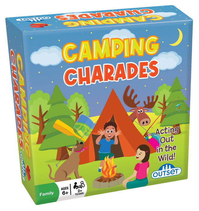 Camping Charades Card Game