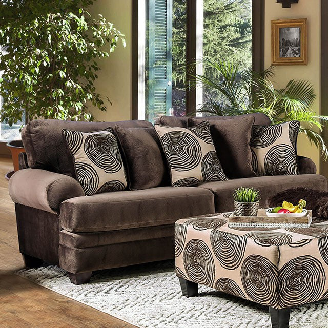 Bonaventura Brown Sofa image