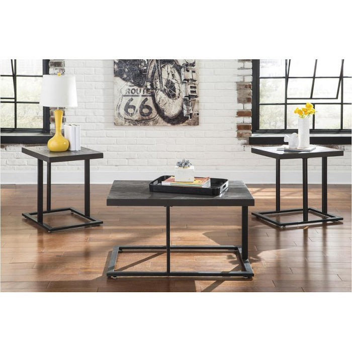 Airdon Coffee Table and 2 End Tables Occasional 3pc Set NEW by Ashley