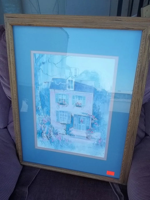 Framed picture house 9138