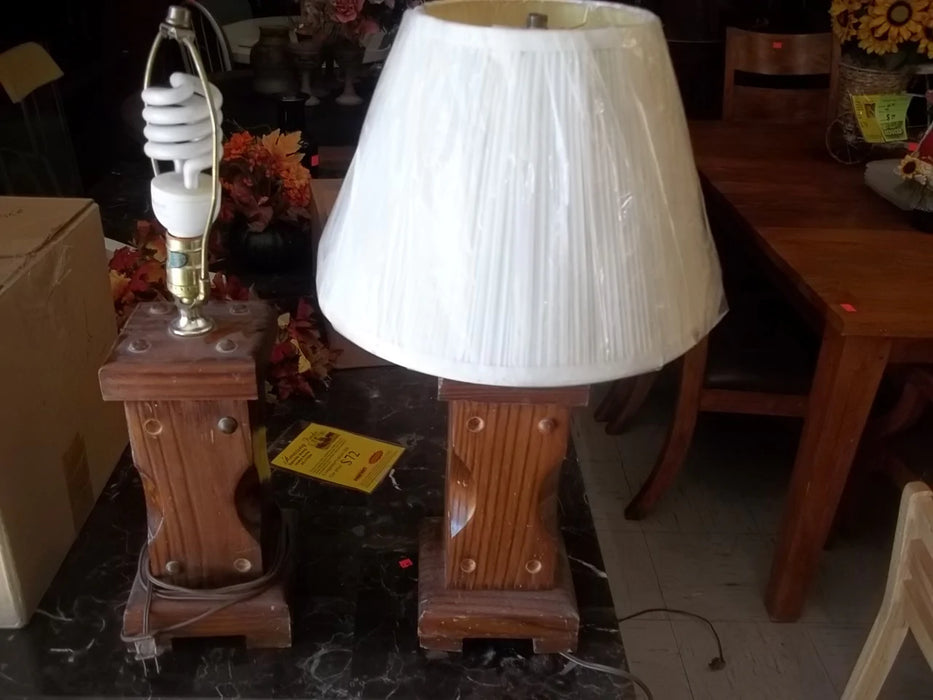 Wooden lamps 9628