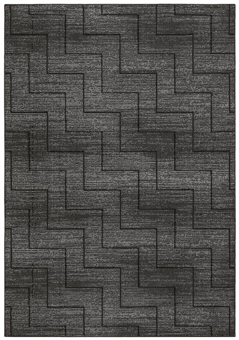 CLEARANCE 50% OFF Area rug gray and black Millenium Plus 8x10 NEW by Coaster CO-970174L