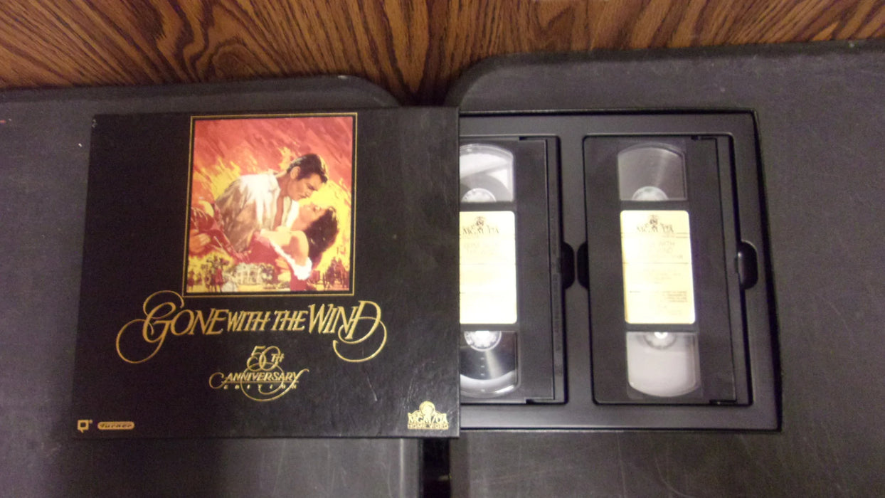 Gone With the Wind Original Factory Release 50th Anniversary Box Set VHS 13020 121
