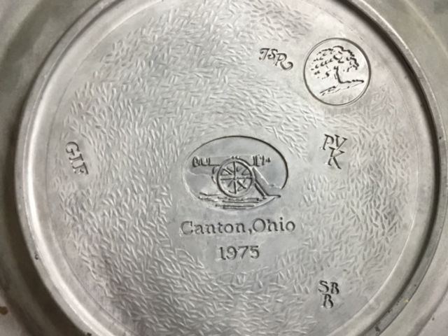 The Great American Revolution Bi-Centennial Pewter Collector Plate 20063 121