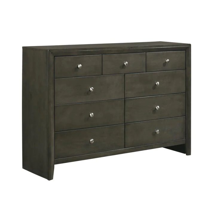 Serenity 9-drawer dresser mod grey NEW CO-215843