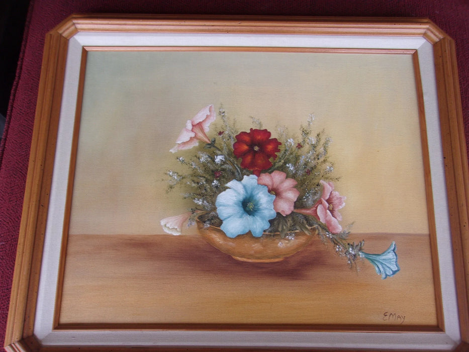 Original oil painting flower 15074