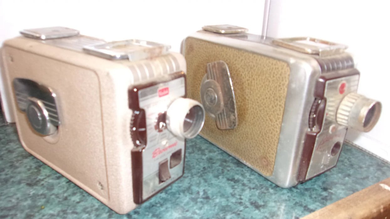 vintage Kodak Brownie movie camera 16459