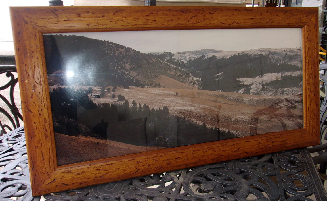 Landscape Montana ranch framed photograph 16219
