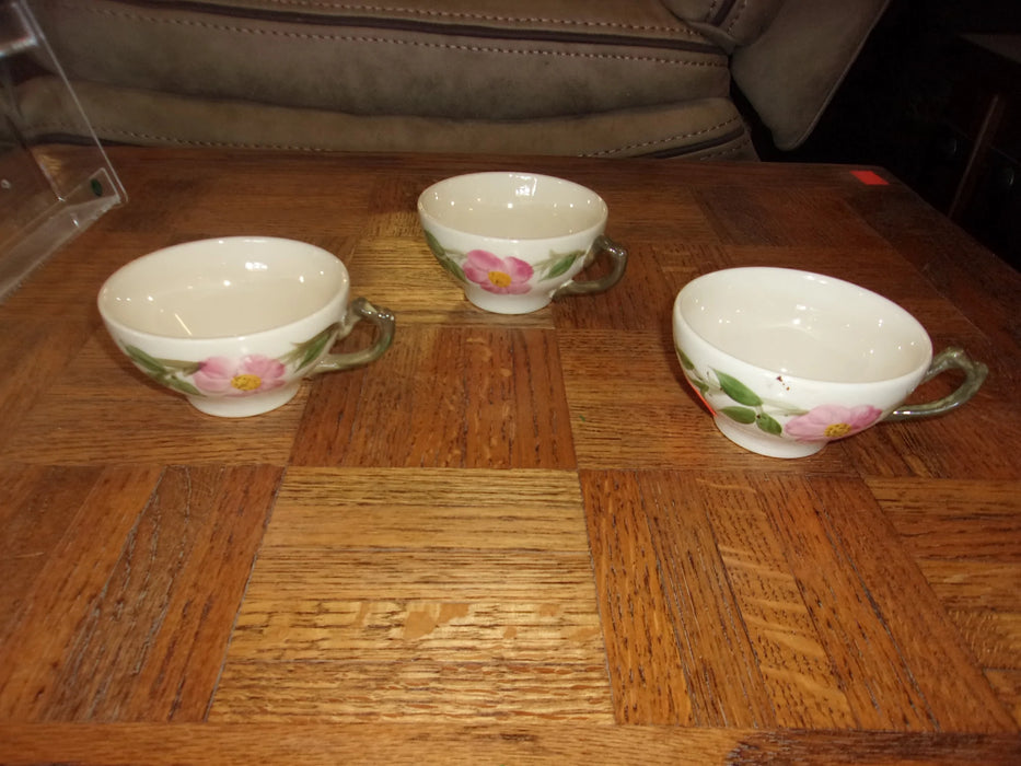 Francescan Desert Rose teacup/tea cup pink/green/gold floral 16837