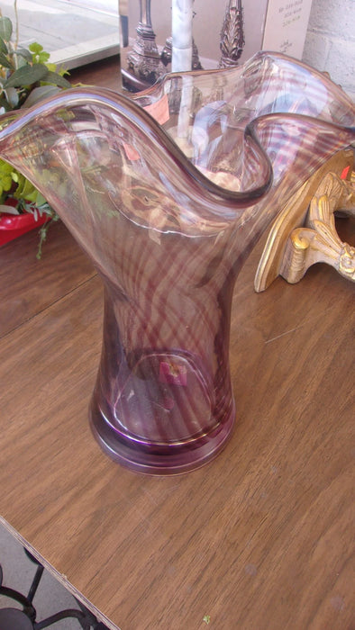 Glass vase 16596