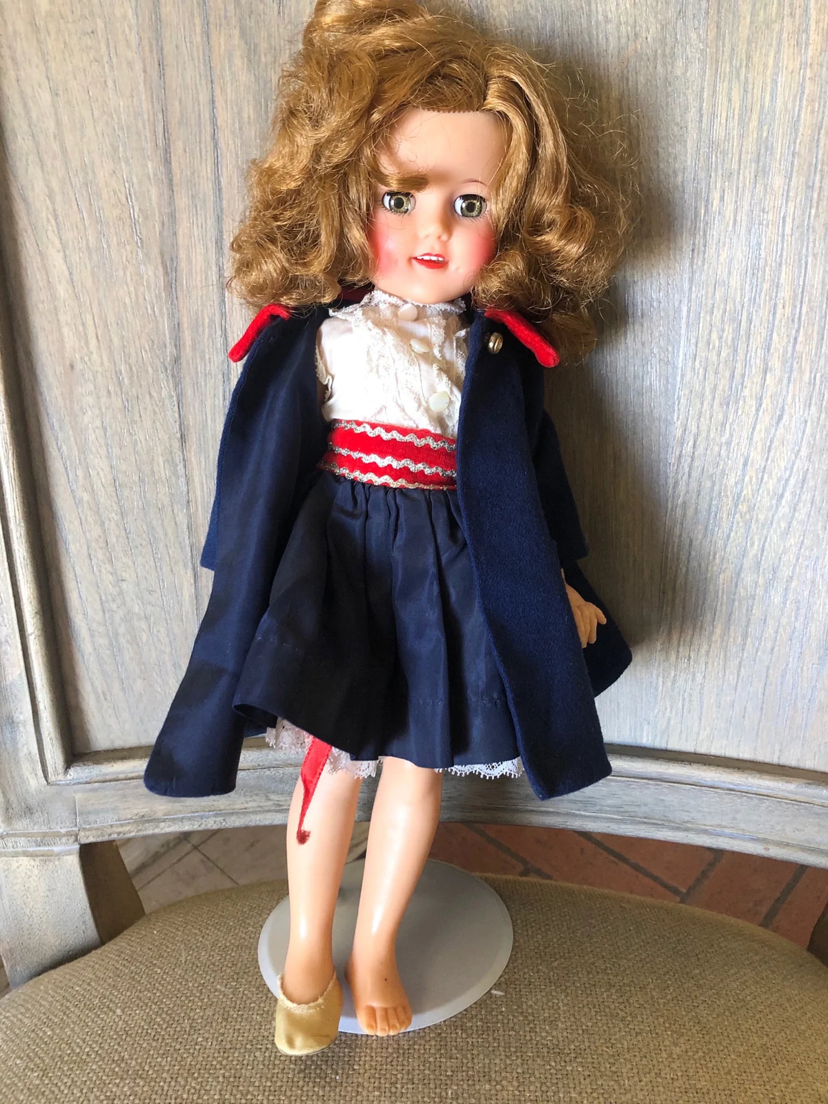 Vintage Shirley Temple Doll St-15-N Open Close Eyes Ideal 20369 121 Vintage Shirley Temple Doll St-15-N Open Close Eyes Ideal 20369 121