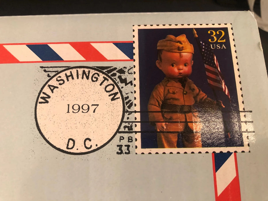 US postage stamps America Dolls Designer guild collection Skippy, Ludwig Greiner, Izannah Walker 20342 121