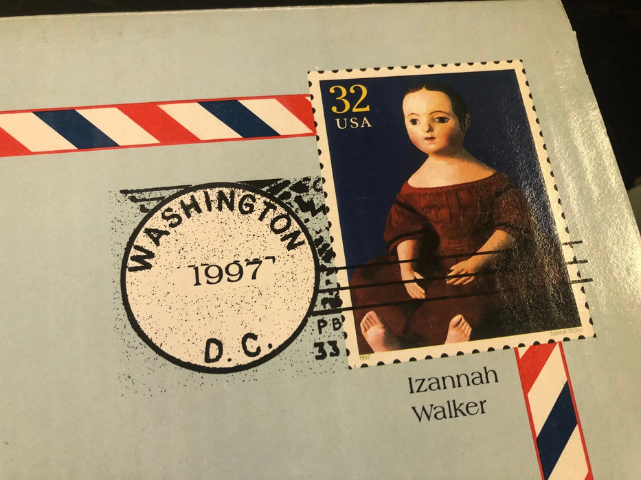 US postage stamps America Dolls Designer guild collection Skippy, Ludwig Greiner, Izannah Walker 20342 121