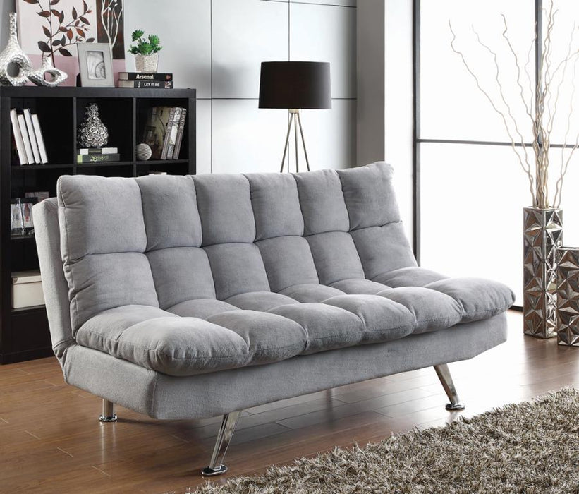 Elise biscuit tufted sofa bed grey NEW CO-500775