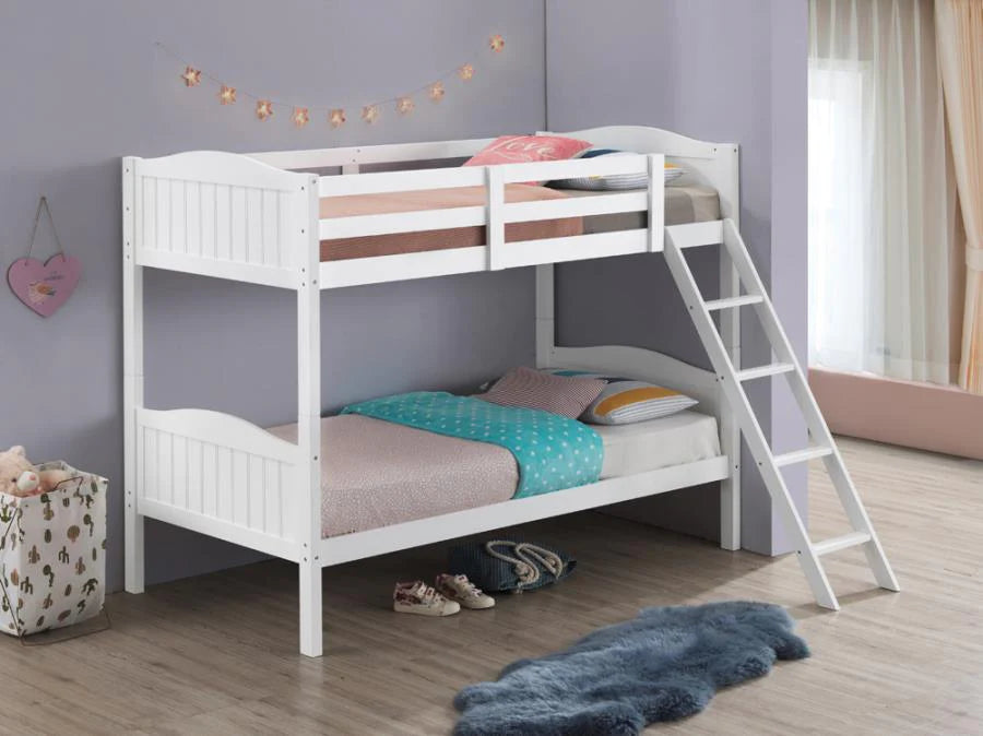 Littleton bunkbed/bunkbeds/bunk bed/beds white NEW CO-405053WHT