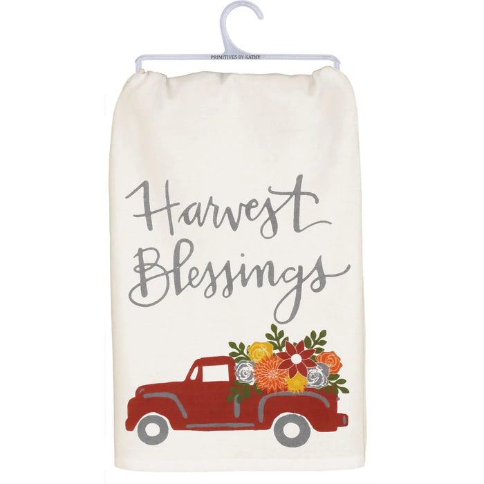 Dish Towel - Harvest Blessings Primitives by Kathy NEW PK-103698
