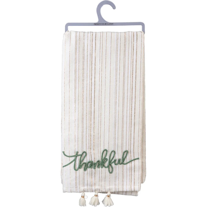 Dish towel - Thankful Primitives by Kathy NEW PK-105174