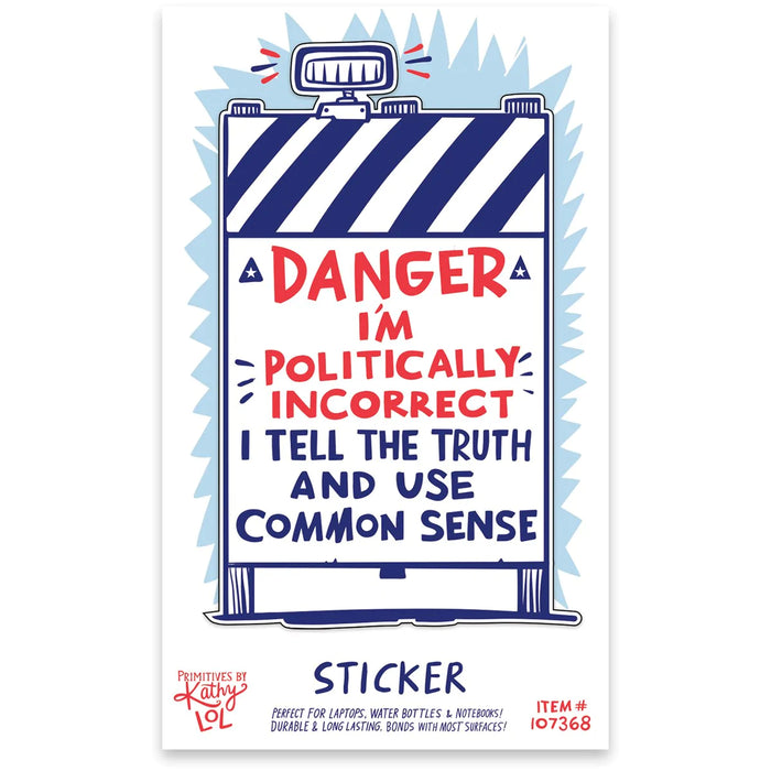 Sticker - Danger Primitives by Kathy NEW PK-107368